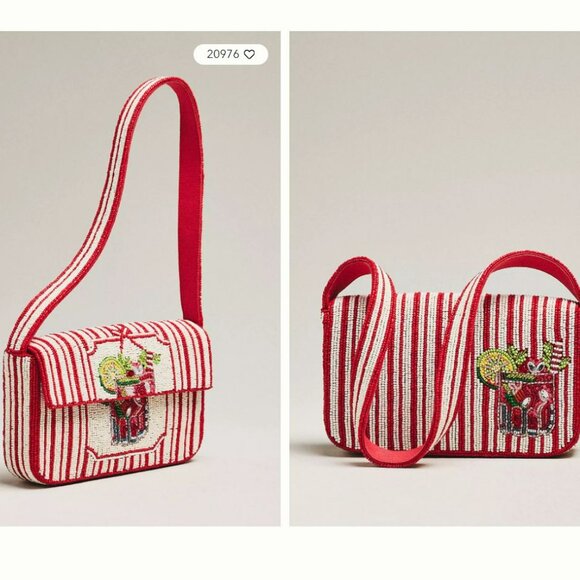 Anthropologie Handbags - ANTHROPOLOGIE The Fiona Beaded Bag